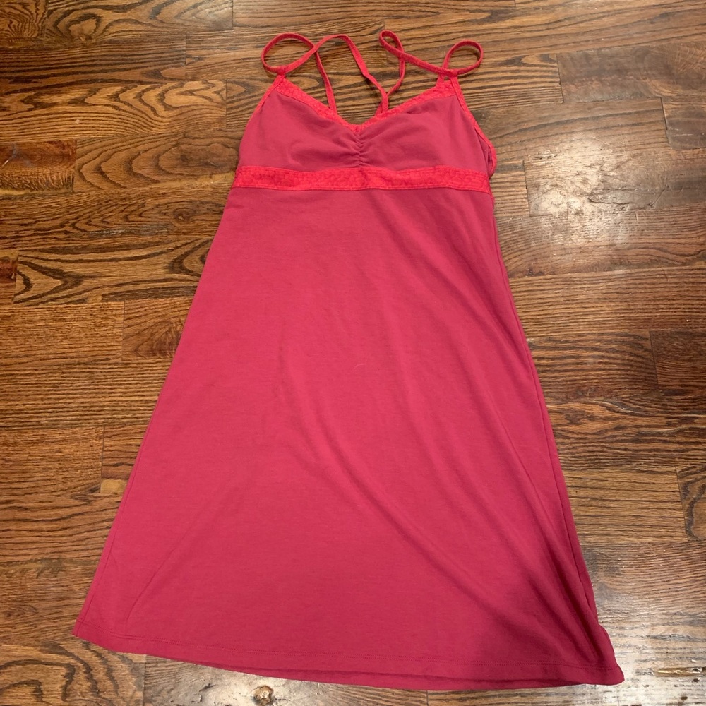 Pink Prana Dress Size Small